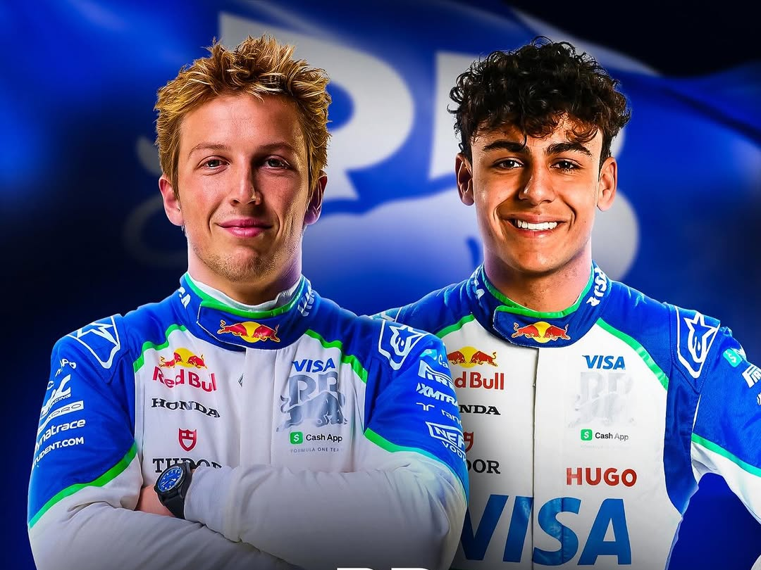 Liam Lawson and Arvid Lindblad